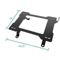 thumbnail image 3 of Spec-D Tuning Racing Seats Mounting Brackets Rail Track Pair Compatible with 1999-2004 Ford Mustang, 3 of 7