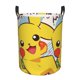 thumbnail image 1 of P-Ikachu Cesta de lavandería plegable grande, organizador de ropa, impermeable, se puede usar para ropa, hogar, regalos, cajas de almacenamiento de juguetes, 1 of 8