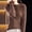 Brown, variant on Womens Fall Sweaters Boat Neck Long Sleeve Ribbed Knit Tops Slim Fit Casual Basic Pullover Jumpers Clothes Everyday Black XL