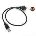 thumbnail image 1 of Electrical Auxiliary Materials,Waterproof USB Connector IP68 Waterproof USB Connectorwith Cable Socket USB Connector Cutting-Edge Features, 1 of 8