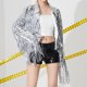 thumbnail image 1 of Chaquetas y abrigos casuales sin capucha de manga larga para mujer, cárdigan informal con borlas y lentejuelas, chaqueta corta, chaqueta casual con capucha de manga larga, top de poliéster para mujer, 1 of 3