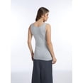 thumbnail image 3 of Pack de 2 a 4 musculosas básicas sin mangas para mujer AMVELOP, talla M, 3 of 5