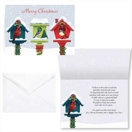 Festive Friends Christmas Card Set of 20