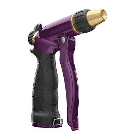 - Orbit Adjustable Spray Hose-End Nozzle with Front Trigger, Purple - 56778