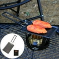 thumbnail image 3 of Mini barbecue Pan Barbecue Griddle Pan with Handle Frying Pan for Outdoor Camping, 3 of 8