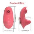 thumbnail image 5 of XBONP Wearable Panty Vibrator, Remote Control Clitoral Sucking Vibrator with Magnetic Clip, 10 Vibration and 4 Sucking Vibrating Modes Adult Sex Toys for Women, Red, 5 of 5