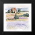 thumbnail image 2 of Swatland, Sally 15x15 Black Modern Framed Museum Art Print Titled - Lavender Country II, 2 of 5