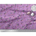 thumbnail image 3 of Soimoi Purple Rayon Fabric Cage & Humming Bird Fabric Prints By Yard 56 Inch Wide, 3 of 5