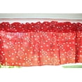 thumbnail image 5 of Cotton Window Valance Floral Paisley Bandanna Print 58 Inch Wide Red, 5 of 5
