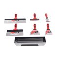 thumbnail image 2 of Drywall Paint Scraper, Stainless Steel Easy To Maintain Putty Scraper Set Non Slip Handle Sturdy Rustproof  for Decor Wallpaper Removing, 2 of 7