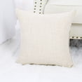 thumbnail image 3 of PiccoCasa Decorative Throw Pillow Cushion Covers Case for Sofa, 18"x18" Beige, 3 of 7