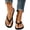 Black, variant on Beige Ladies Summer Style Flops Non Slip Outdoor Clip Toe Beach Shoes Trendy For Men Use