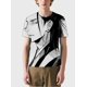 thumbnail image 2 of T-shirt short sleeve round neck summer casual loose P1411, 2 of 5