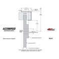 thumbnail image 2 of Wilwood 140-9221-R Red Forged Narrow Superlite 4R Rear 13" Big Brake Kit, Compatible with 2005-2014 Ford Mustang, 2 of 2