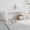 White-Long, variant on White Long Dining Bench For Entryway, Kitchen, Living Room