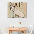 thumbnail image 2 of Orinice  Vintage Picasso Poster - Retro One Line Dog Drawing Print - Dog Art - Minimal Gift for Men, Women, Animal Lover - Abstract Wall Decor for Home, Office, Bedroom  20x16in, 2 of 6
