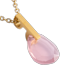 thumbnail image 2 of Collar Mujer LuckyLy con Dije de Cristales Amber Cadena Acero Inoxidable UNITALLA, 2 of 7