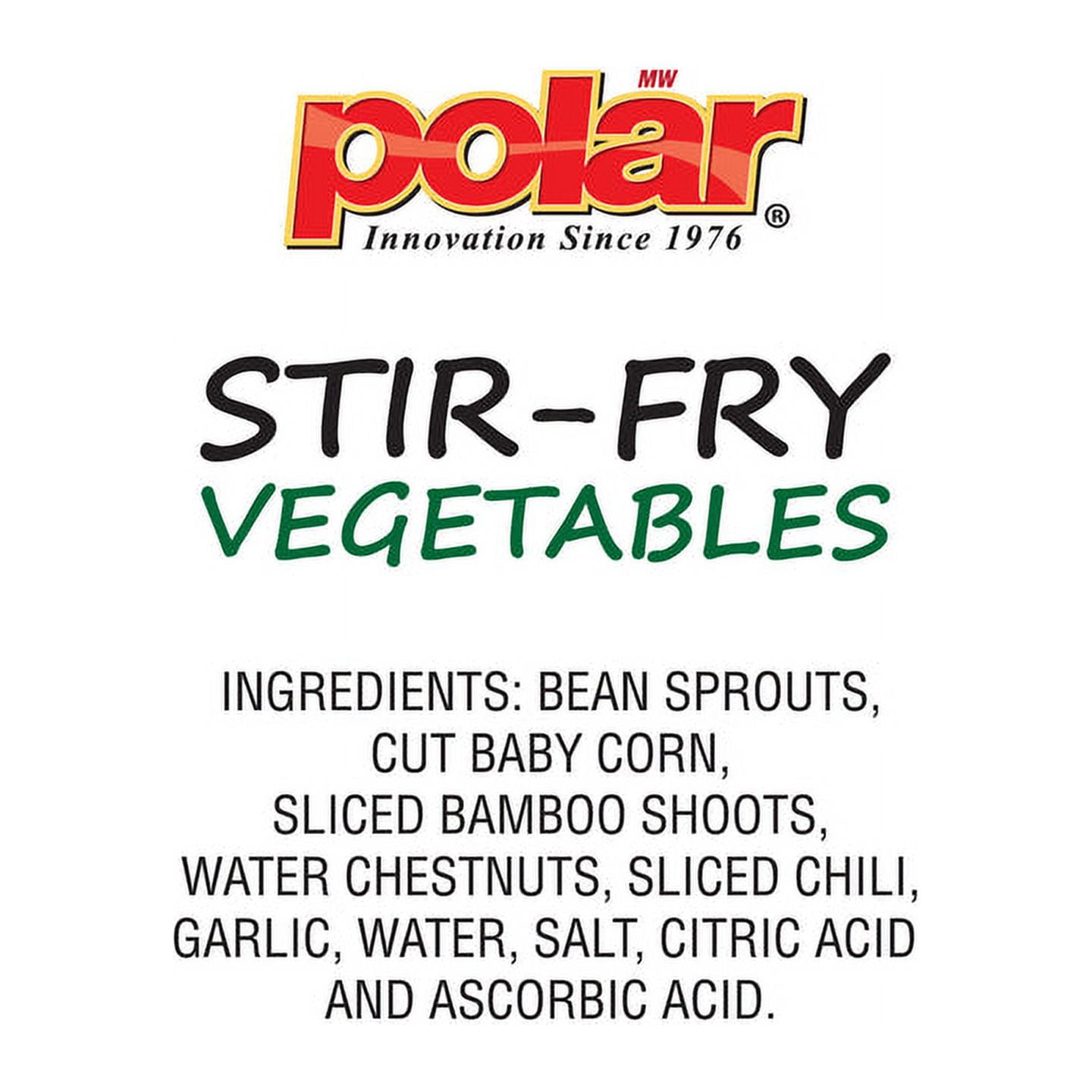 MW Polar Stir Fry Vegetables, 15 oz Can (Pack of 12)