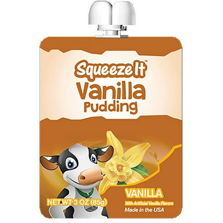 Squeeze It Vanilla Pudding, 3 Oz.