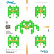 Ez Aim Aiming For Fun Shooting Targets, 5.7W x 7H, 15-Pack, 0.39 lbs, Black