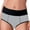 Grey, variant on Underwear for Women High Waist Panties Full Coverage Briefs Soft Strechy Breathable Panties Purple XL