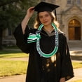 thumbnail image 6 of 2026 Graduation Ribbon Lei Necklace Class Of 2026 Grad Ribbon Money Lei Double Braided Graduation Lei Necklace Party Supplies 47.2in Multi Color, 6 of 6