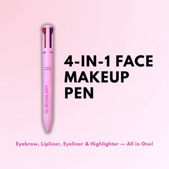 4-in-1 Face Makeup Pen Eyebrow, Lipliner, Eyeliner & Highlighter