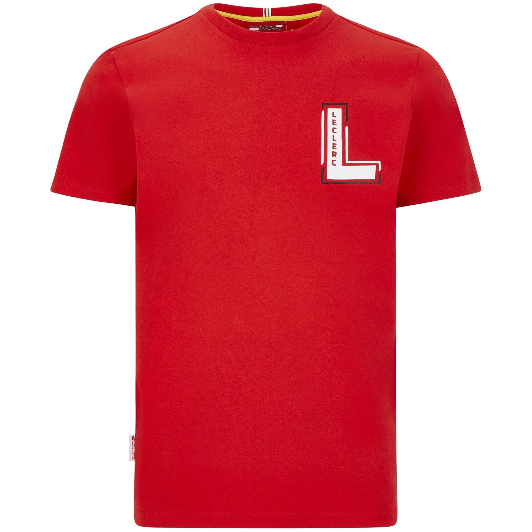t shirt leclerc ferrari