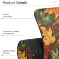 thumbnail image 4 of Yayeee Faucet Mat for Kitchen Sink 14.7" Diatomite Long Splash Guard Pad, Colorful Autumn Leaves, 4 of 7
