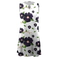 thumbnail image 4 of SMihono Robe d'Été pour Femmes Grande Taille Mode Féminine Imprimée Confortable Sans Manches Décontractée, 4 of 4
