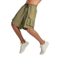 thumbnail image 5 of jsaierl Men's Drawstring Cargo Shorts Multi-Pocket Workwear Shorts Loose Fit Jogging Athletic Five-Inch Pants, 5 of 9