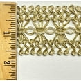 thumbnail image 2 of 1.5" Metallic Braid Gimp Trimming - 8 Yards! - Color: Gold, 2 of 2