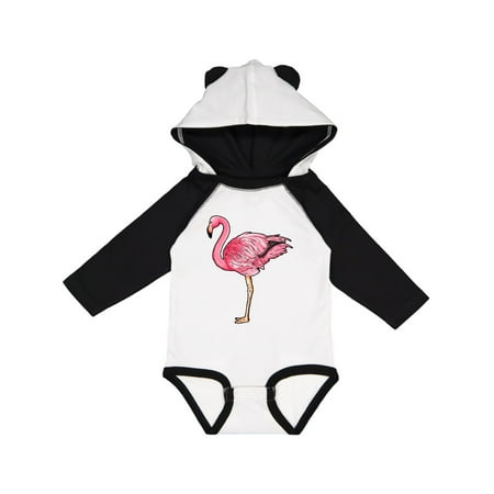 

Inktastic Pink Flamingo Gift Baby Boy or Baby Girl Long Sleeve Bodysuit