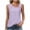 Tank Top / Camisole - Purple, variant on Xdegoge Cute Tank Tops for Women Casual Elegant White Tank Breathable Eyelet Top Wide Strap Loose Cami with Decorative Button Summer Fashion Outfits