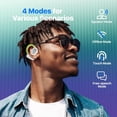 thumbnail image 4 of Kearding Auriculares de traducción Ai con sonido claro para llamadas telefónicas de música y conversaciones Traductores de auriculares Ai Relojes inteligentes blanco, 4 of 6