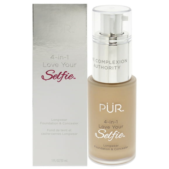 4-in-1 Love Your Selfie Longwear Foundation and Concealer - MN5 by Pur Minerals for Women - 1 oz Makeup