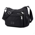 thumbnail image 6 of Women’s Crossbody Bag ,Anti Theft Crossbody Purse RFID Women Nylon Waterproof Lightweight Shoulder Bag/Black, 6 of 7