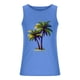 thumbnail image 3 of Camisetas de Tanque de los Hombres Tanque de los Hombres Incolor Gradiente de Impresión Cuello Redondo Correa Delgada Fuga Atrás Regular Casual Deportes Blusas de Tanque, 3 of 5