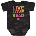 thumbnail image 3 of Inktastic Live Love Read Girls Baby Bodysuit, 3 of 5