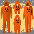 thumbnail image 2 of XUNHAO Matching Halloween Family Pajamas Sets Pajamas Halloween Print Hooded Loungewear Outdoor Photography Set, 2 of 5
