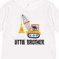 thumbnail image 4 of Inktastic Little Brother Construction Truck Boys Boys Long Sleeve Toddler T-Shirt, 4 of 5