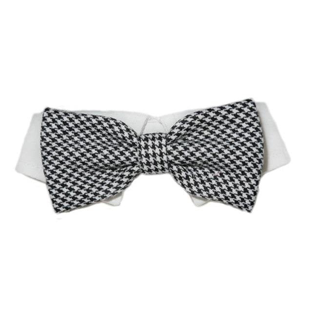 Pooch Outfitters PMBT-XXL Michael Bow Tie, Black - 2XL