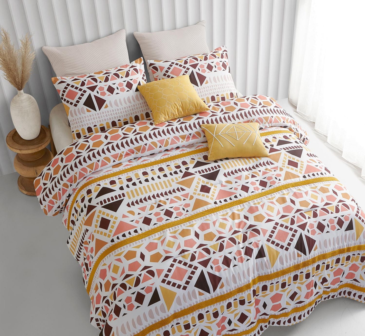 Parure de lit Mosaic 8 morceaux