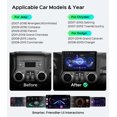 thumbnail image 2 of Radio para auto RUICAR 10.2" Android 13 con CarPlay inalámbrico y GPS, 2 of 8