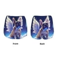 thumbnail image 3 of Hirioo Night Sky Winged French Bulldog for Women's Double Layer Athletic Shorts High-Performance Gym Shorts with Inner Pocket, Elastic Waistband-X-Large, 3 of 7