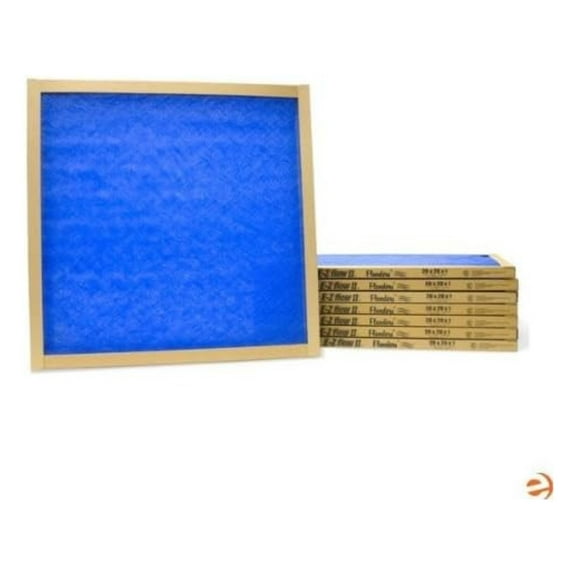 E-Z Flow II - 10'' x 10'' x 1'' - Disposable Filters - MERV 4 - Qty. 12