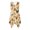 Rooster Cabin, variant on HELLHERO Cat Scarf Pattern Sleeveless Sundress for Vacation Party, Side Pockets Round Neck Ladies Irregular Hem Casual Dress