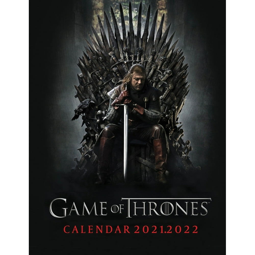 Game of Thrones 2021 2022 TV Series & Movie Calendar 18 months 8