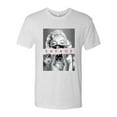 thumbnail image 2 of Wild Bobby, Marilyn Savage Bandana, Streetwear, Men Premium Tri Blend Tee, Heather White, Small, 2 of 4