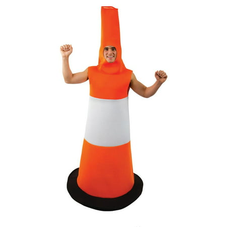 Road Cone Adult Costume - One Size